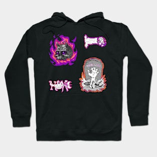 Halloween Undead Fire Pack 4 Hoodie